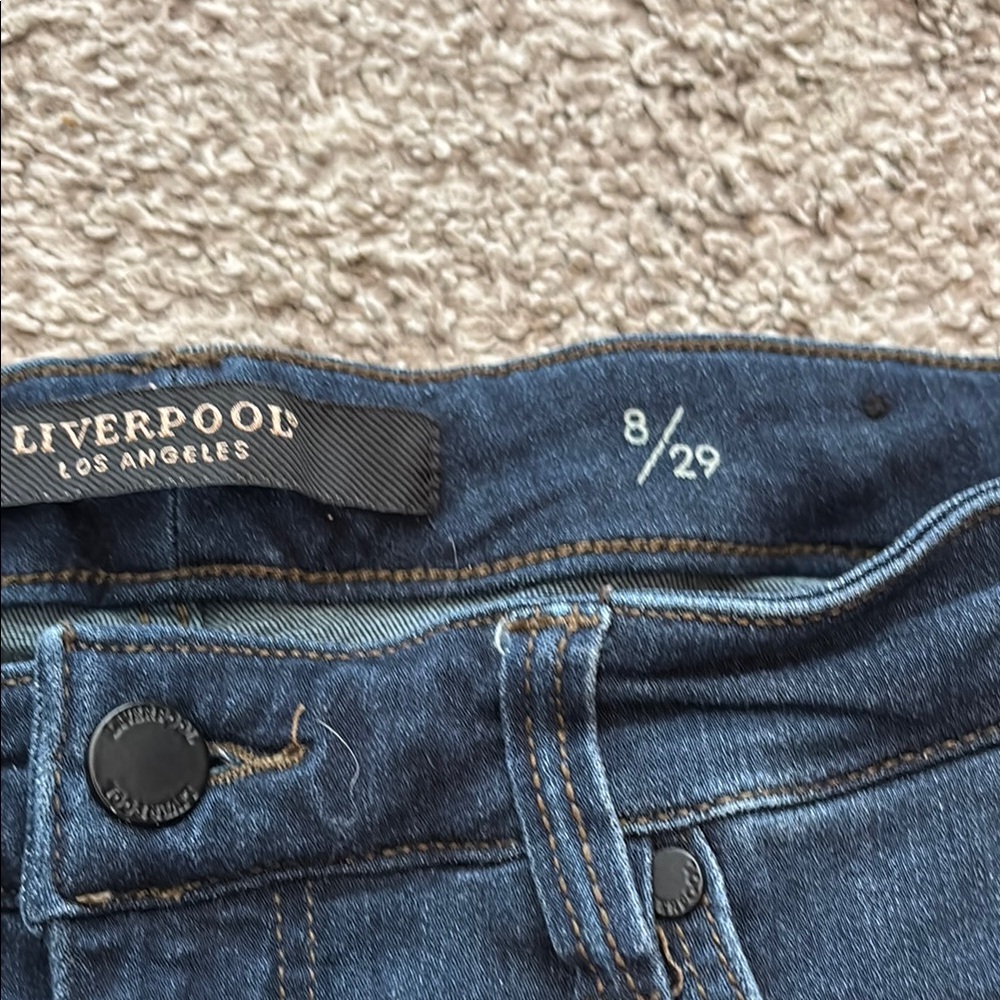 Liverpool Blue Skinny Jeans Sleek Fit - Picture 4 of 9